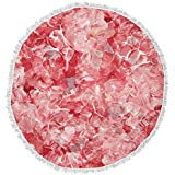 Kess InHouse EBI Emporium What Goes Up Blue Pink Round Beach Towel Blanket Kess InHouse EBI Emporium What Goes Up Blue Pink Round Beach Towel Blanket